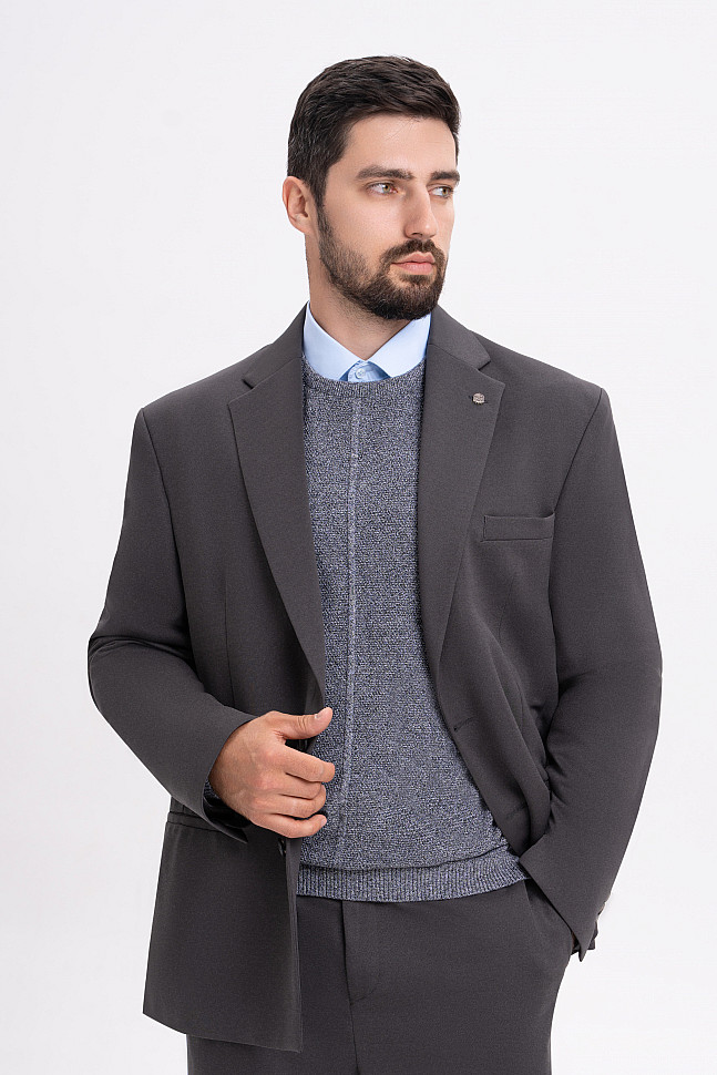 Пиджак с джемпером