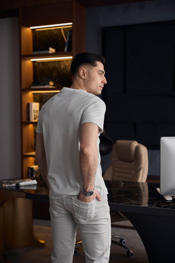 Футболка GIO Серая