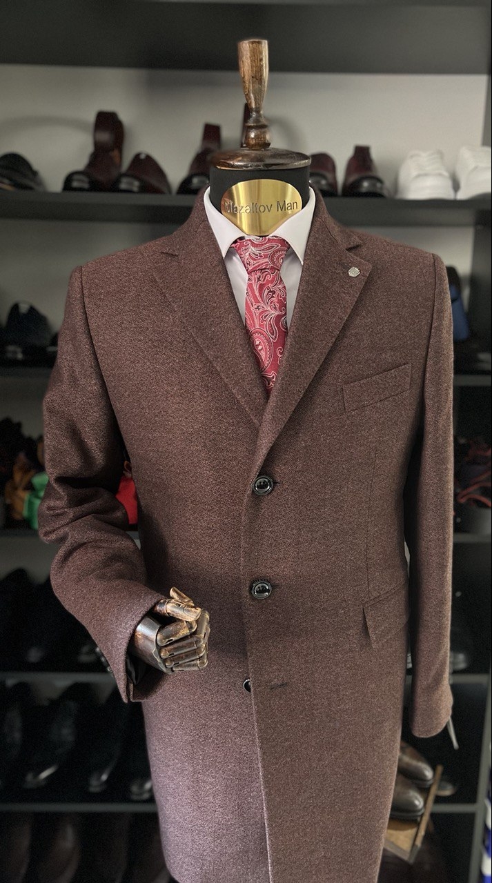 Пальто MAZALTOVMAN Бордовое