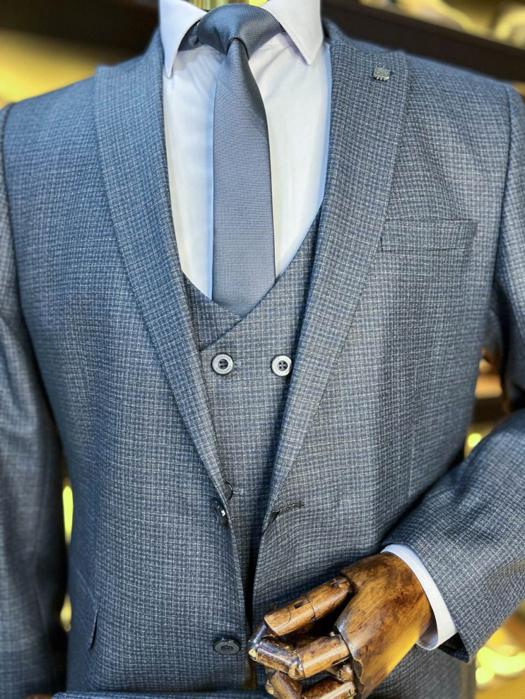 Костюмы COS 3-ка Серый микроклетка