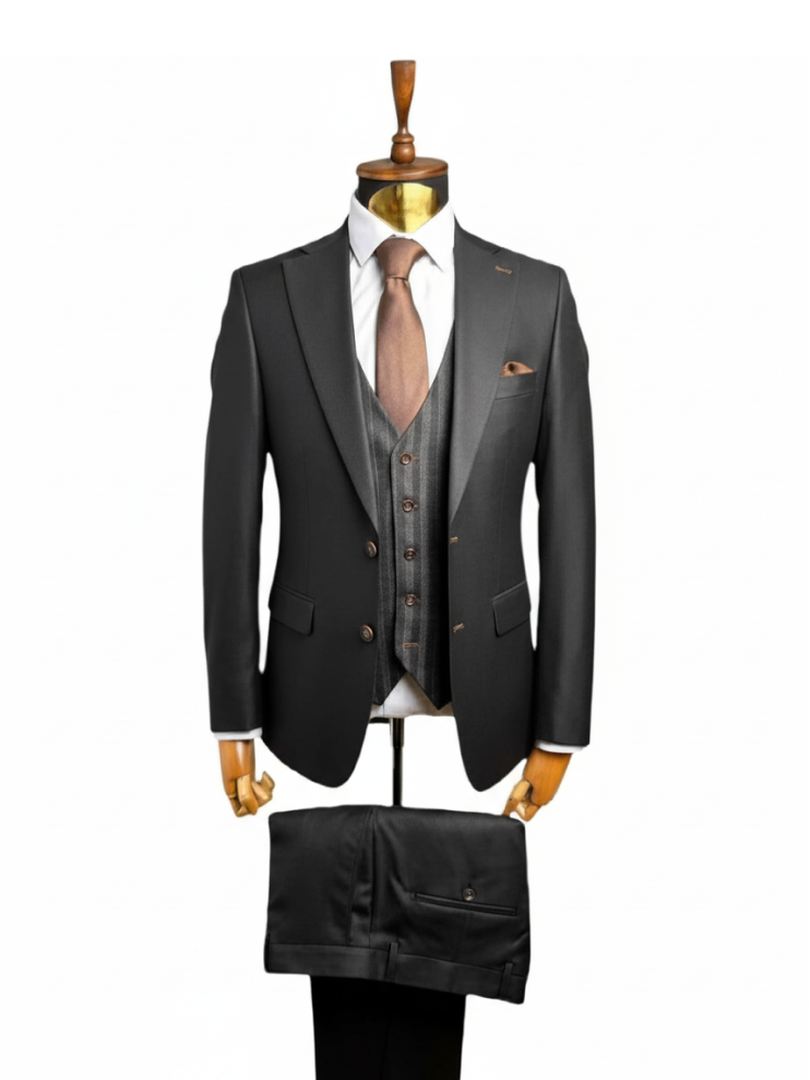 Костюм MAZALTOVMAN 3-ка Premium Черный