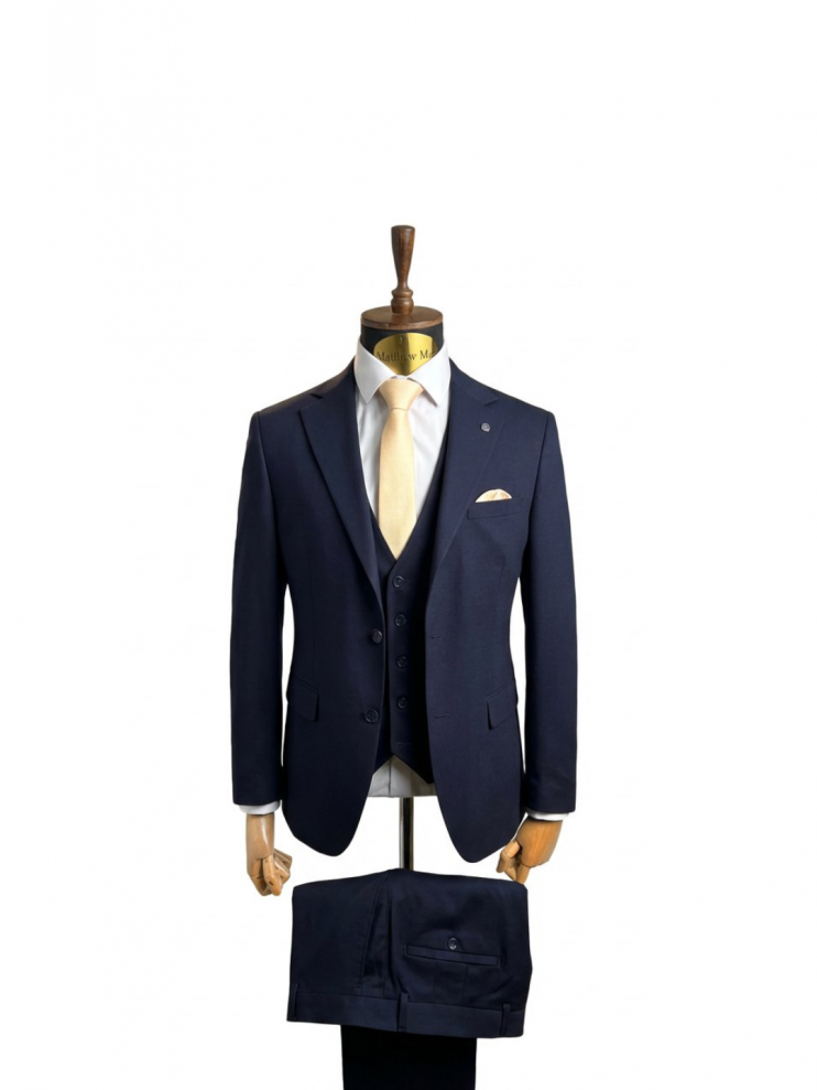 Костюм MAZALTOVMAN 3-ка Синий фактурный