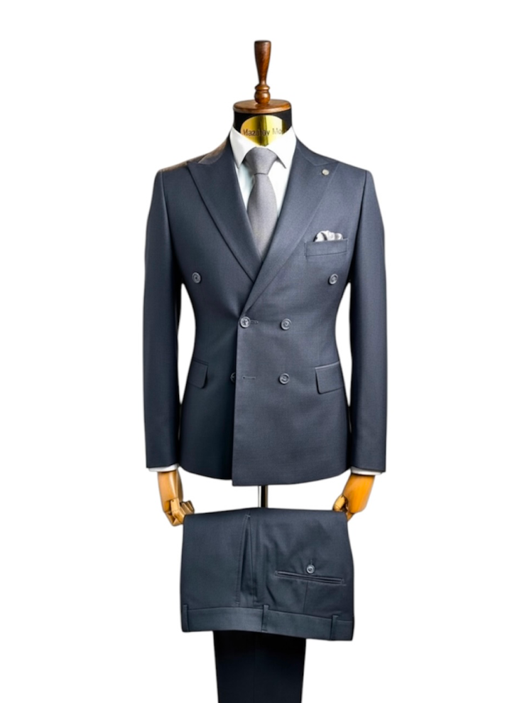 Костюм MIR 2-ка Двубортный Серый