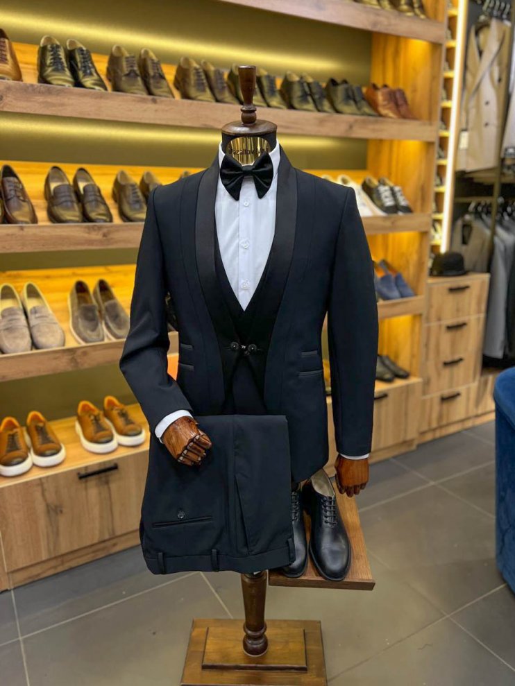 Смокинг MAZALTOVMAN 3-ка Premium Черный