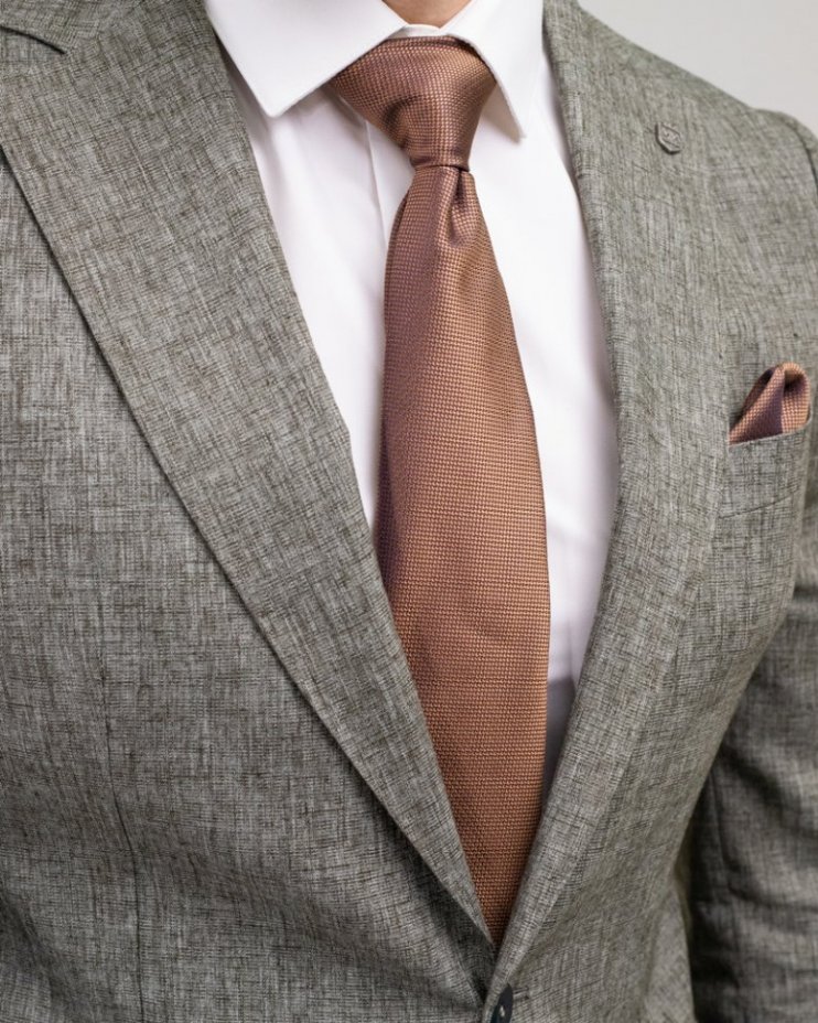 Костюм 2-ка Mazaltovman серый фактурный