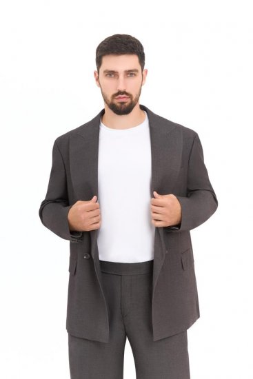 Костюм RBR 2-ка Двубортный Коричневый