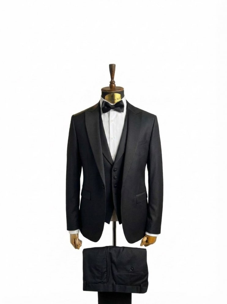 Смокинг MAZALTOVMAN 3-ка Premium Черный