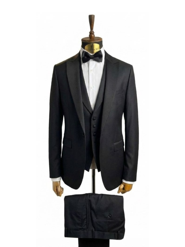 Смокинг MAZALTOVMAN 3-ка Premium Черный