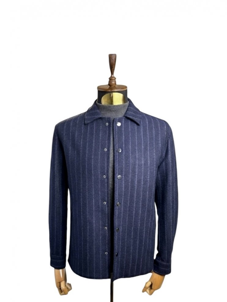 Куртка MAZALTOVMAN Premium Синяя в полоску