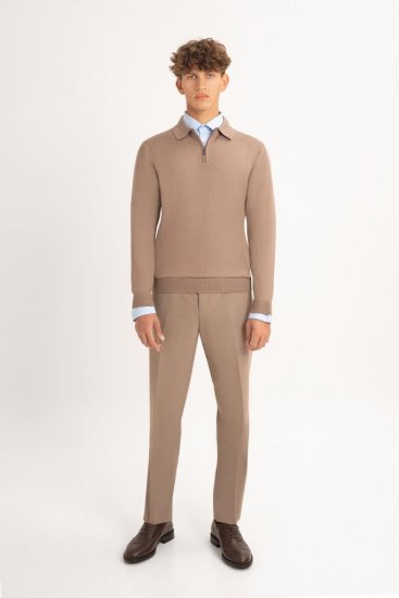 Поло HLF Бежевое с замком