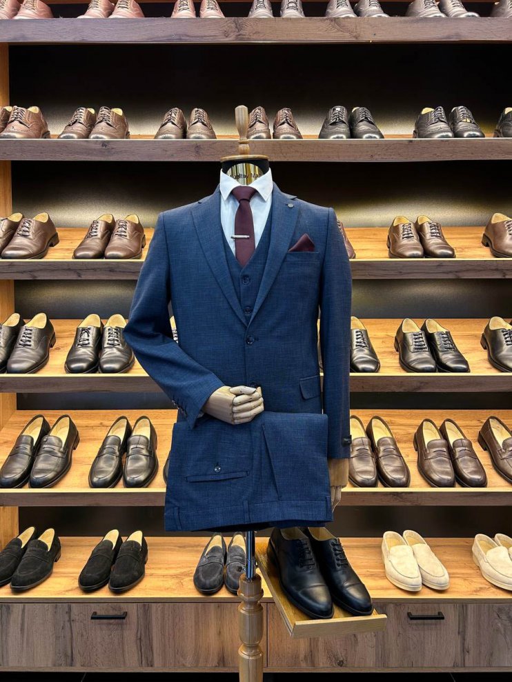 Костюм FRC 3-ка Синий фактурный