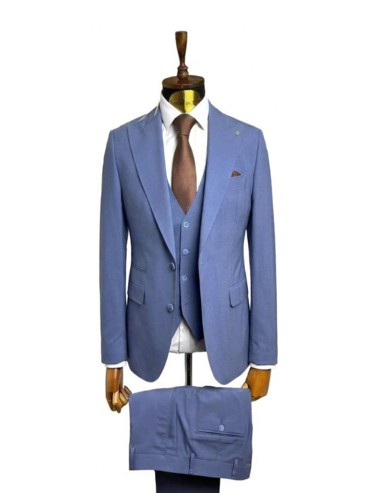 Костюм MAZALTOVMAN 3-ка Premium Голубой