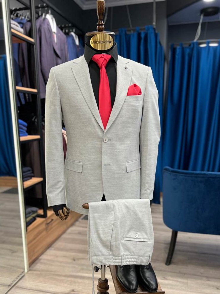 Костюм MAZALTOVMAN 2-ка Серый фактурный