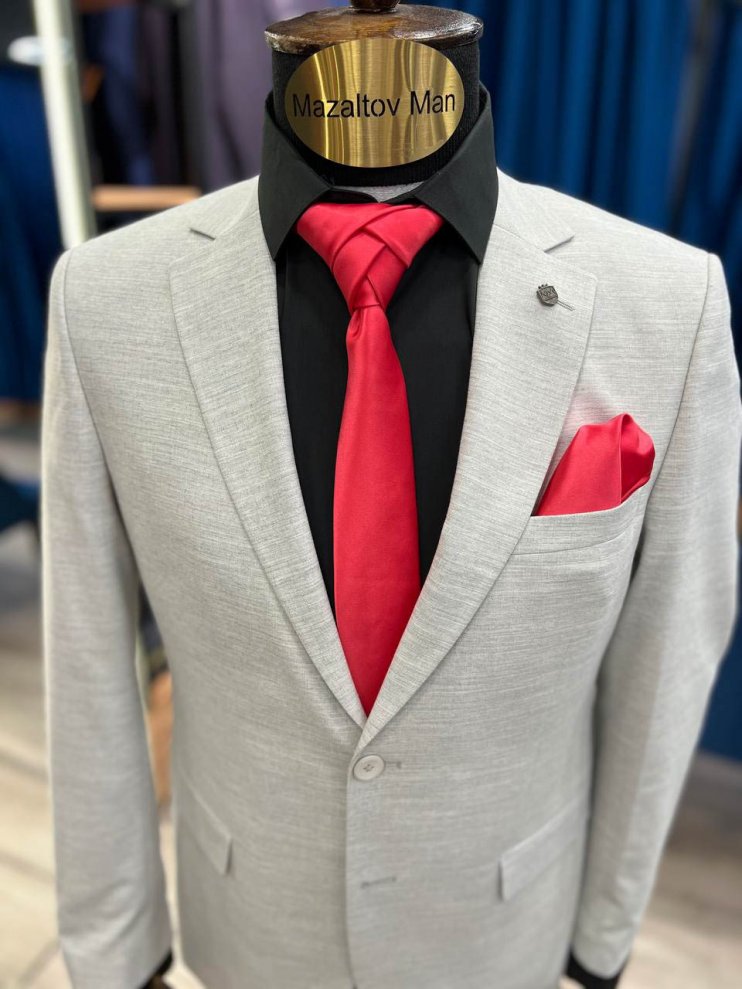 Костюм MAZALTOVMAN 2-ка Серый фактурный