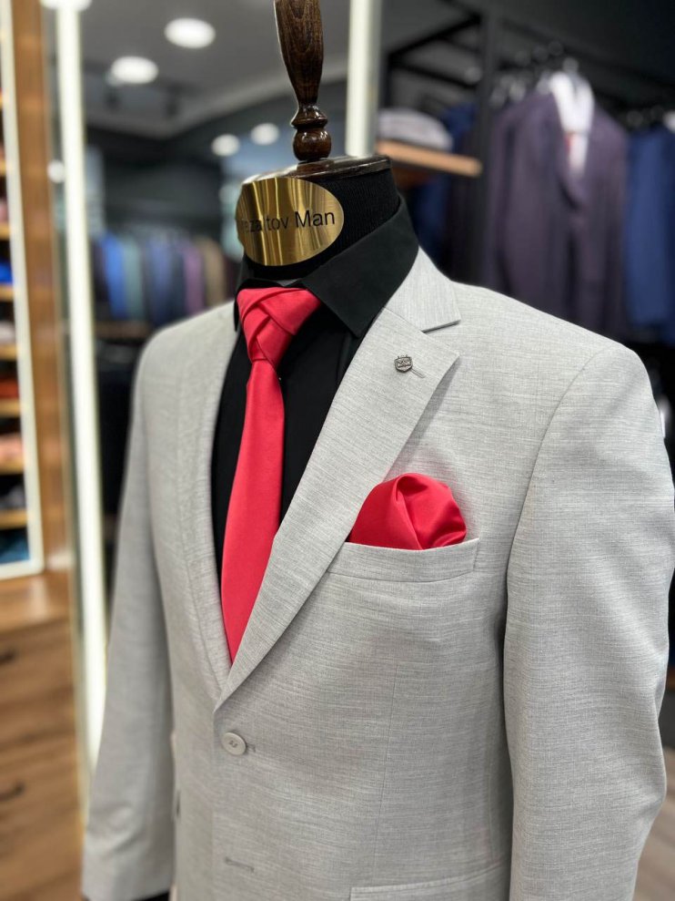 Костюм MAZALTOVMAN 2-ка Серый фактурный